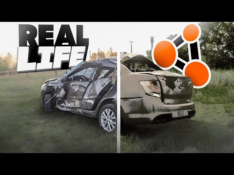 Видео: Аварии на реальных событиях в BeamNG.Drive #43