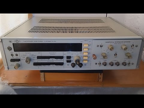 Видео: Подробнейший разбор Частотомера Ч3-54 1986 год