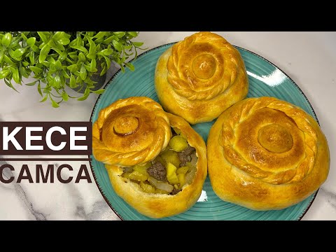 Видео: КЕСЕ САМСА 😱😱😱 Тез жасап көр!!!Ерекше дәмді. Қазақша рецепт