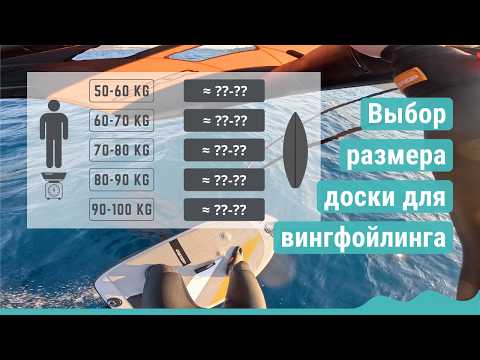 Видео: Как выбрать идеальный размер доски для вингфойлинга новичку!