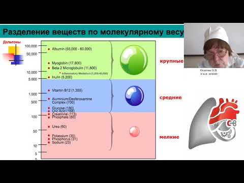 Видео: Методы детоксикации. Сорбционные методы. Фильтрационные методы.  Осипова О.В.