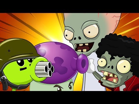 Видео: Растения против Зомби анимационного Глава 22,23,24,25 полный ☀️ анимация 2018