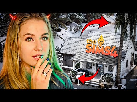 Видео: СТРОЮ ДОМ В СИМС 4 С ЧЕРНО-БЕЛЫМ ФИЛЬТРОМ // The Sims 4