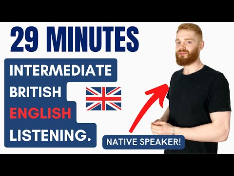 Видео: Английский на слух с носителем. Уровень Intermediate | British accent