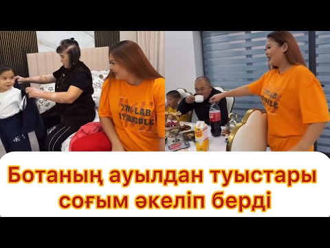 Видео: Ботаның туыстары ауылдан соғым әкеліп берді