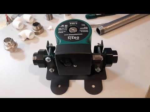 Видео: Крепление циркуляционного насоса