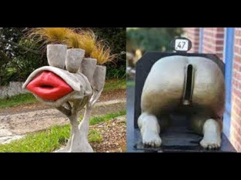 Видео: Смешные почтовые ящики, которые вас удивят и развеселят