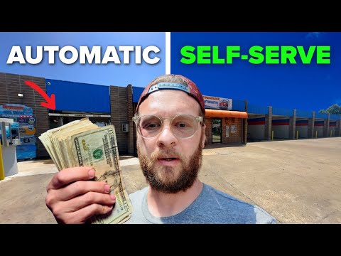 Видео: Сколько денег я заработал за неделю, собирая деньги с автомойки самообслуживания?