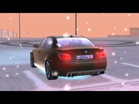 Видео: BMW M5 e60 | Black Russia. Выпал снег❄️?