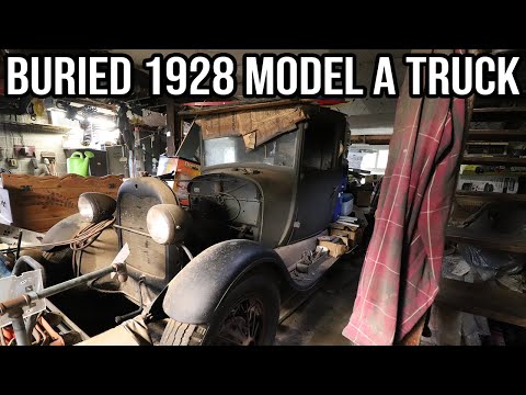 Видео: Спасение пикапа Ford Model A 1928 года и старого Harley из заброшенного гаража