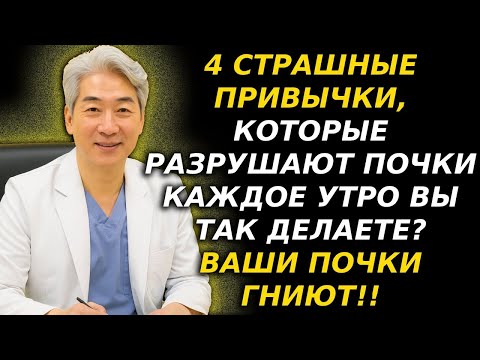 Видео: 4 СТРАШНЫЕ УТРЕННИЕ ПРИВЫЧКИ, КОТОРЫЕ ПРИВОДЯТ К ДИАЛИЗУ — ОСТАНОВИТЕСЬ ПРЯМО СЕЙЧАС!