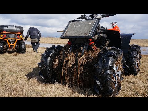 Видео: Квадроцикл из ВАЗ. Испытания и расход топлива