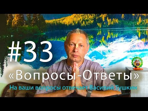 Видео: "Вопросы-Ответы", Выпуск #33 - Василий Тушкин отвечает на ваши вопросы