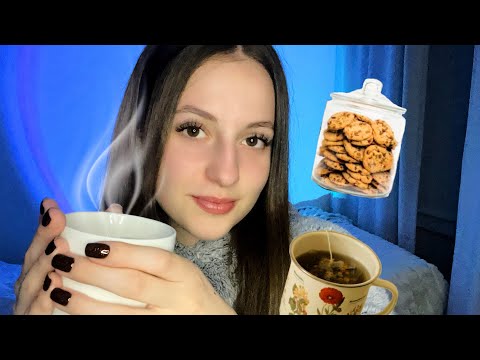 Видео: АСМР•ПОСИДЕЛКИ С ПОДРУЖКОЙ•ЧАЕПИТИЕ•БОЛТАЛКА