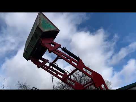 Видео: Самодельный погрузчик на Т-16, после замены Насоса на нш 16-16