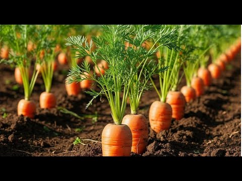 Видео: Больше Никакой Морковной Мухи! Секретный Посев + Защита!