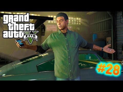 Видео: Прохождение GTA 5 с модом на графику Natural Vision Evolved | БРАТОК В ОПАСНОСТИ |  #28