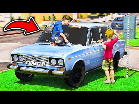 Видео: ОФФНИКИ НАКЛЕИЛИ ТОНИРОВКУ НА ВАЗ 2106 И ПОЕХАЛИ ПО ДЕВОЧКАМ - РЕАЛЬНАЯ ЖИЗНЬ ОФФНИКА GTA 5 ⚡ ГАРВИН