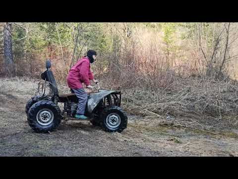 Видео: самодельный квадроцикл с двигателем лифан