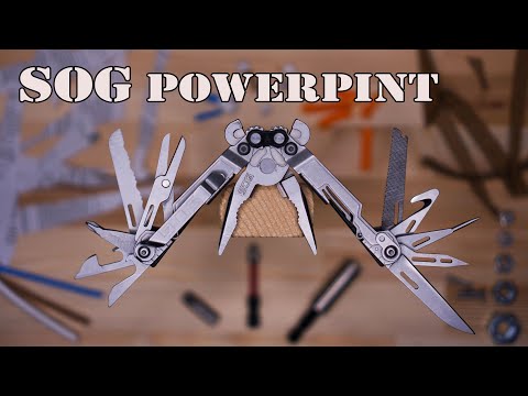 Видео: Достоин места в кармане! SOG Powerpint