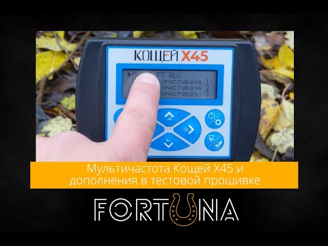 Видео: Мультичастота Кощей Х45 и дополнения в тестовой прошивке