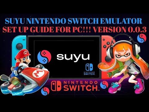 Видео: Руководство по настройке эмулятора Nintendo Switch Suyu версии 0.0.3 для ПК!!!