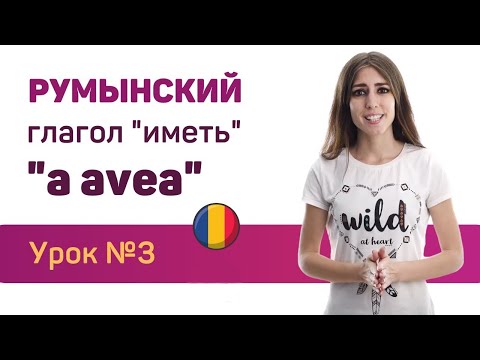 Видео: Румынский язык для присяги. Онлайн урок 3 (глагол - a avea)