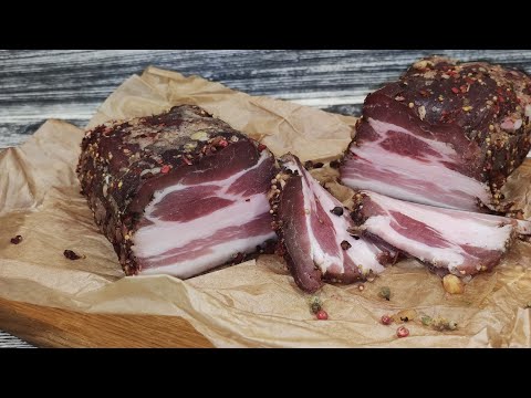 Видео: ВЯЛЕНОЕ ПРЯНОЕ САЛО Great appetizer SPICY LAT