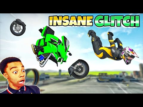 Видео: БЕЗУМНЫЙ ГЛЮК💀 в Extreme Motorcycle Simulator 😱