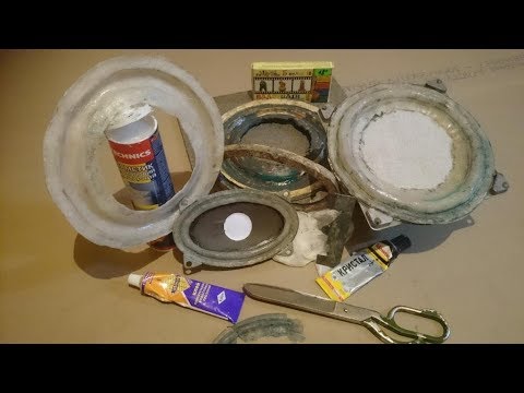 Видео: Из чего зделать подвес на динамик