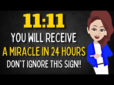 Видео: ✨11:11 Вы получите чудо через 24 часа. Не игнорируйте этот знак!!😇💫✨ Авраам Хикс 2025 💞