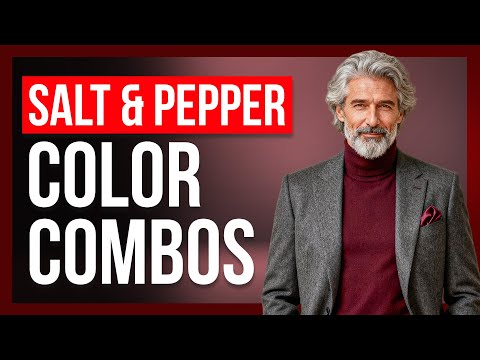Видео: Самые элегантные и дорогие цветовые сочетания для седовласых мужчин 40+