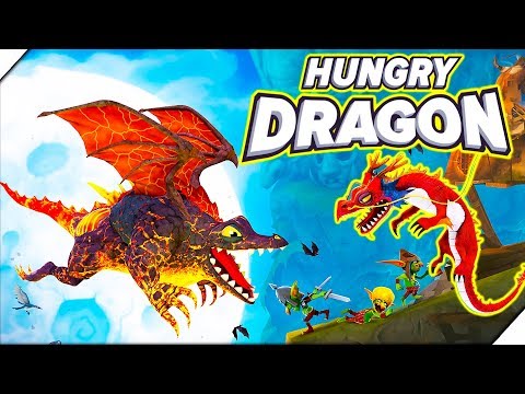 Видео: САМЫЙ ГОЛОДНЫЙ ДРАКОН В МИРЕ - Hungry Dragon #1