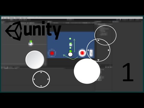 Видео: Unity/C#: Система управления. Часть 1. Управление на экране, создание простого контроллера игрока.