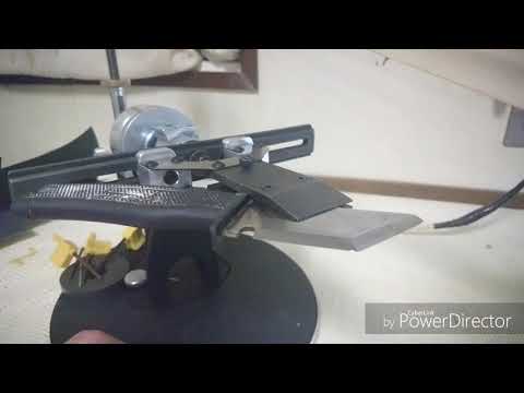 Видео: Косяк и Чарнли,  заточка хозяйственного ножа. Профиль К03.