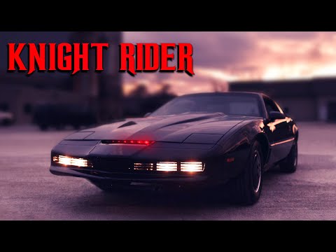 Видео: Автомобиль из сериала "Рыцарь дорог" (Knight Rider) 1982-1986