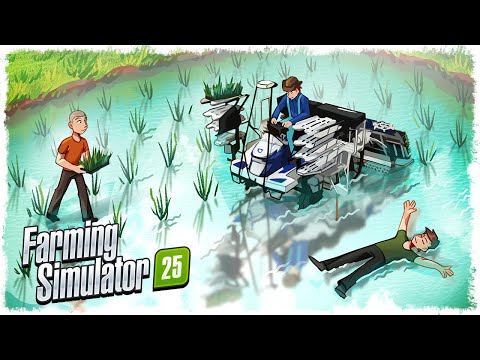 Видео: СЮДА - МЫ ЭТО СДЕЛАЛИ!!! НОВАЯ ФЕРМА С ДРУЗЬЯМИ! FS 25!!! (Часть 3)