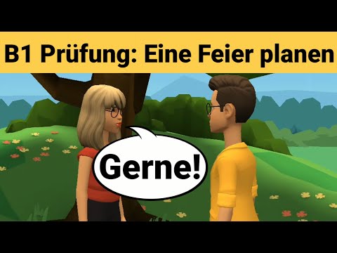 Видео: Устный экзамен по немецкому языку B1 | Запланируйте что-нибудь вместе/диалог | разговор Часть 3
