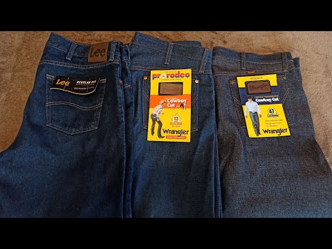 Видео: Джинсы-Lee Wrangler-ответы на коментарии
