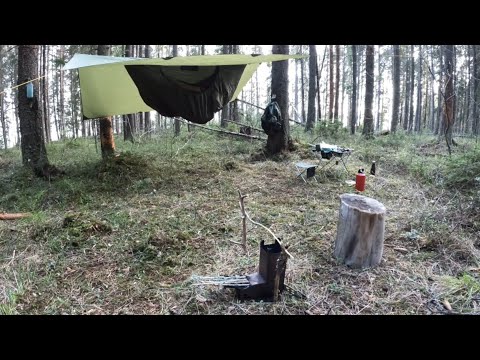 Видео: НАШЁЛ ИЗБУ В ПОХОДЕ С НОЧЁВКОЙ В КАРЕЛИИ 🏕️