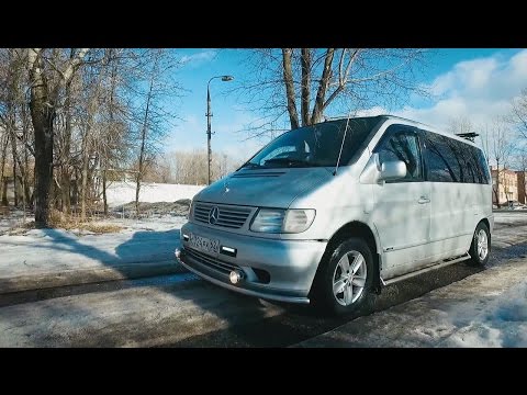 Видео: Люксовый Минивэн за 400к Мерседес V-class W638 1996-2003 год