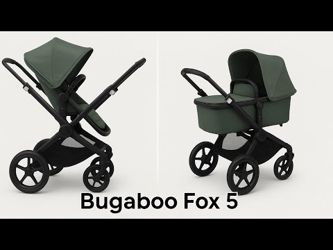 Видео: Коляска Bugaboo Fox 5! Стоит ли покупать? 