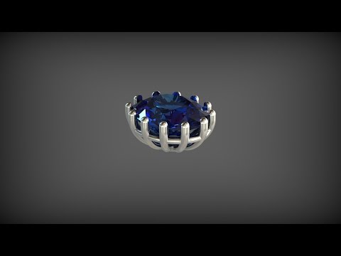 Видео: Каст под камень формой "овал". Rhinoceros 5.0. #SantaYork