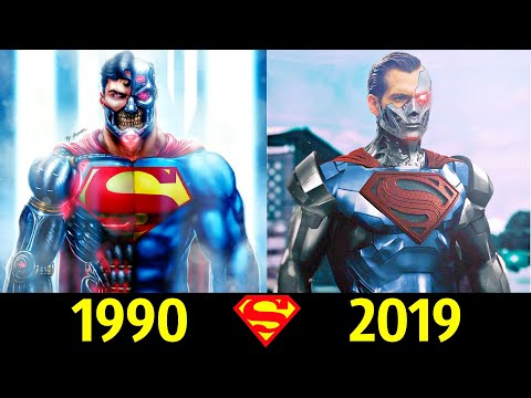 Видео: 👑 Киборг Супермен - Эволюция (1990 - 2019) ! Все Появления Хэнка Хеншоу 🔥!