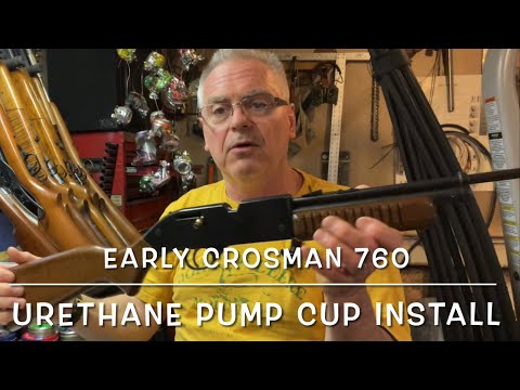 Видео: Ранний самовзводный Crosman 760, перешедший на уретановый насос для повышения производительности