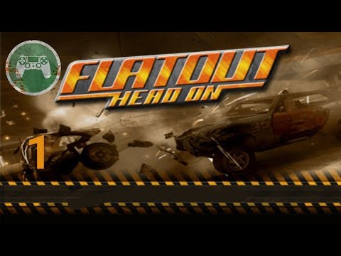 Видео: Прохождение FlatOut Head On - серия 1.