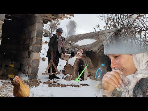 Видео: Сильная зимняя метель: испытания и мучительная жизнь Агари и ее сыновей в зимний сезон🥶🥹