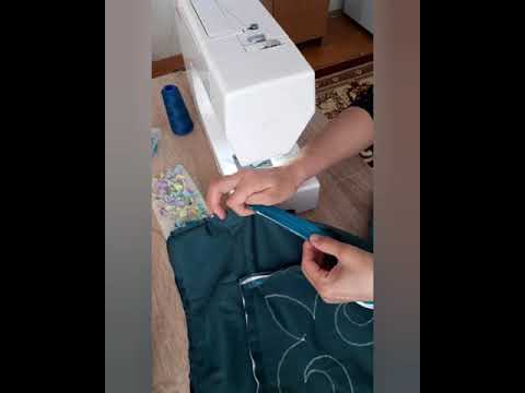 Видео: Оюлы жастыққа жасырын замок тігу