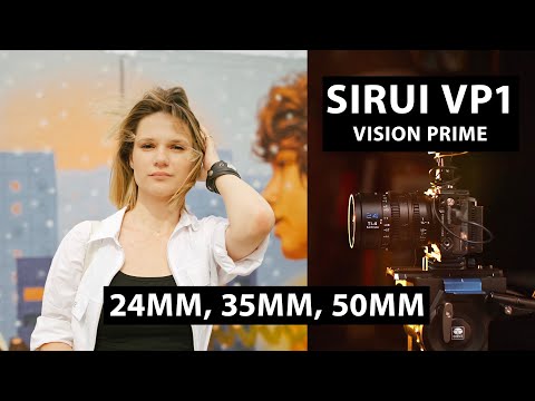 Видео: Обзор Sirui Vision Prime 1 (VP1) 24, 35, 50 mm T1.4. Ты меняешь камеры, а объективы остаются!