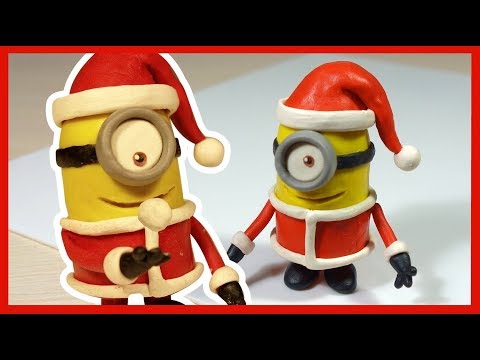 Видео: Лепим Миньона из пластилина. Minion in plasticine. Play Doh (Stop Motion).